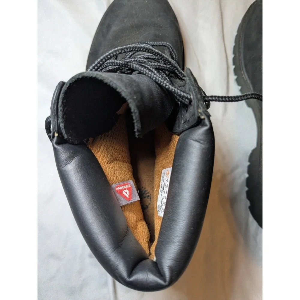 Timberland Primaloft Boys Black Boots Size 6‎